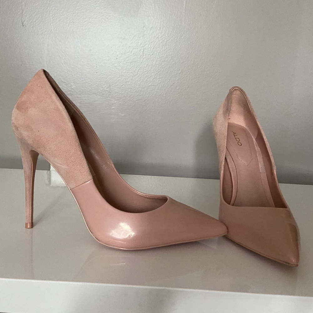 Blush Colored High Heels
